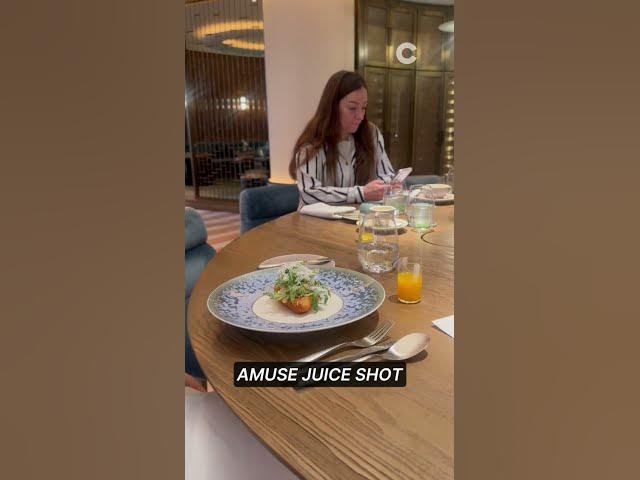 Video thumbnail for London's First Michelin-Starred Breakfast Tasting Menu 🍳✨