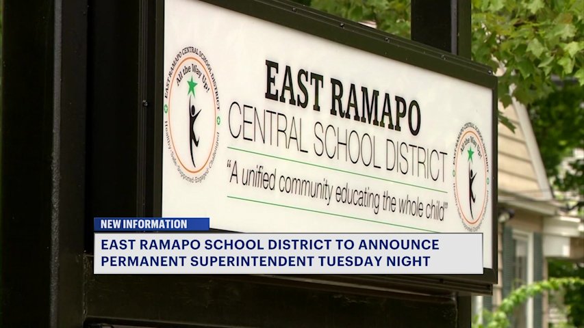 Video thumbnail for East Ramapo School District to announce permanent superintendent Tuesday night