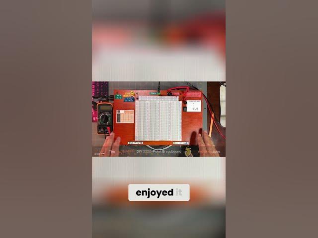 Video thumbnail for Create Your Own 3220-Point Breadboard!