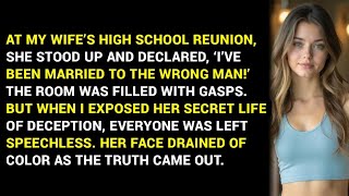 'Video thumbnail for Wife Humiliated Me at Her High School Reunion. My Revenge Exposed Her Secret Life.'