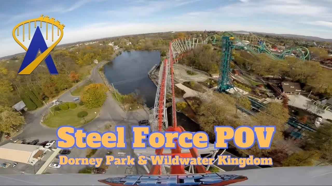 Video thumbnail for Steel Force Roller Coaster POV from Dorney Park