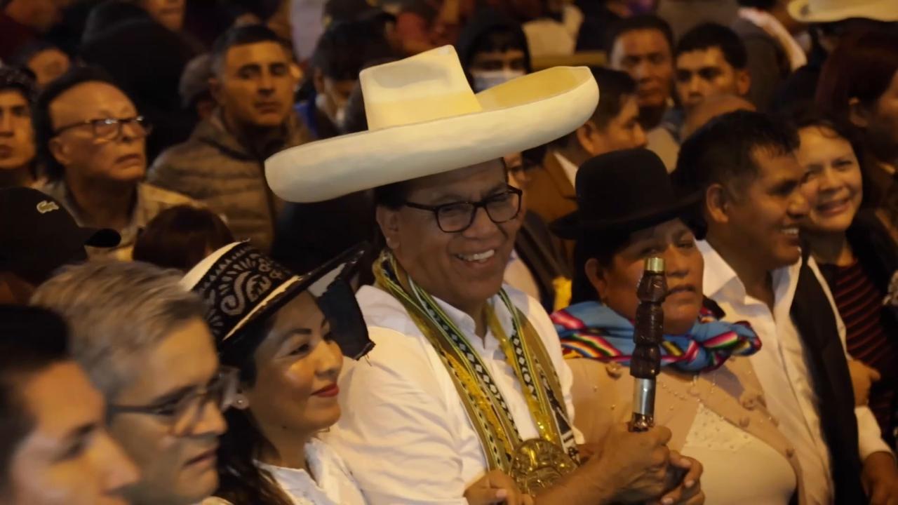 Video thumbnail for Peru: Peruvians march in capital, demanding electoral transparency.