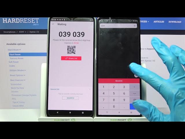 Video thumbnail for How to Transfer Files From an Android Device to SONY Xperia 1 III - Use Send Anywhere App