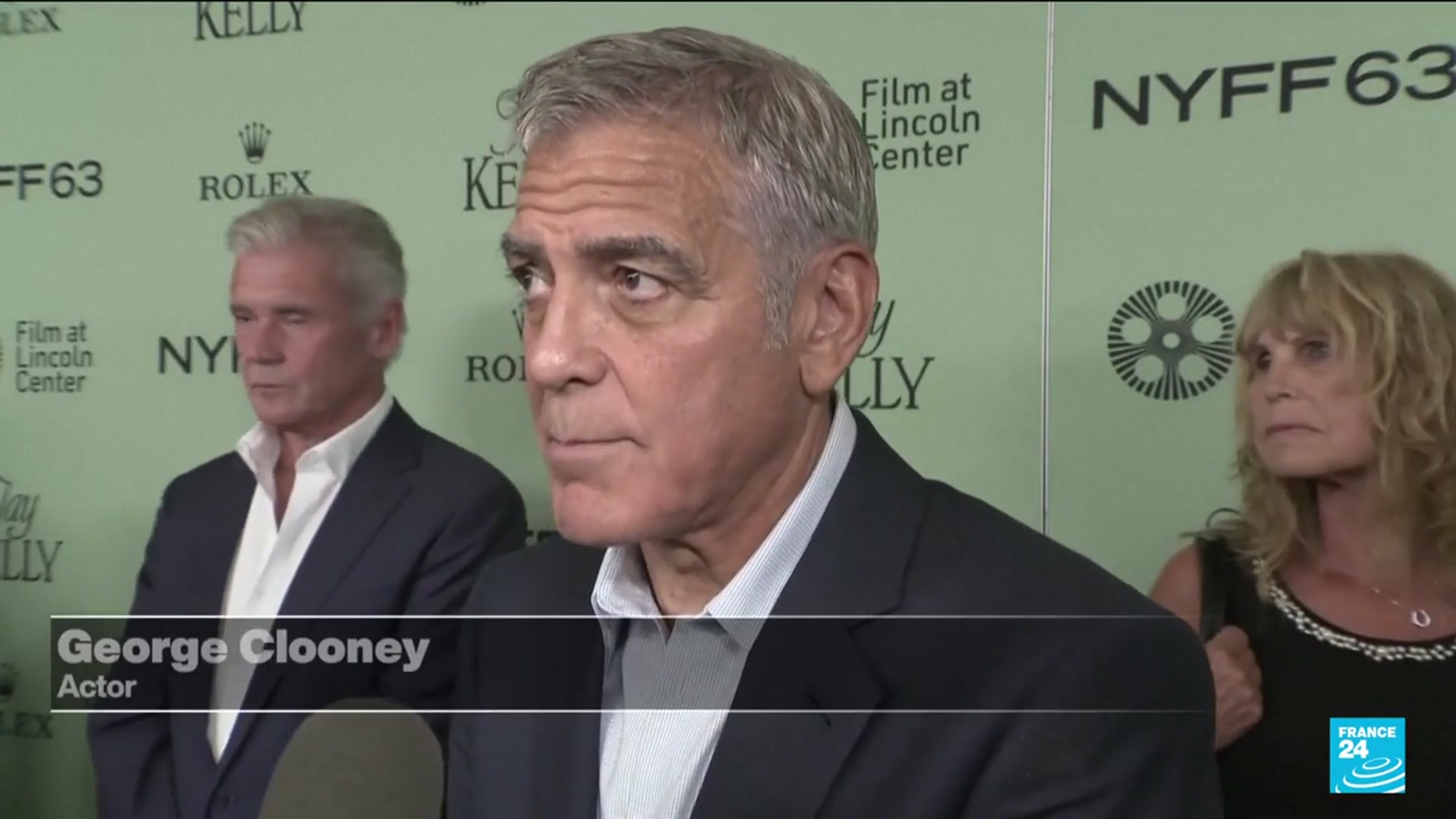 'Video thumbnail for George Clooney reacts to Donald Trump's 100% tariff on foreign movies'