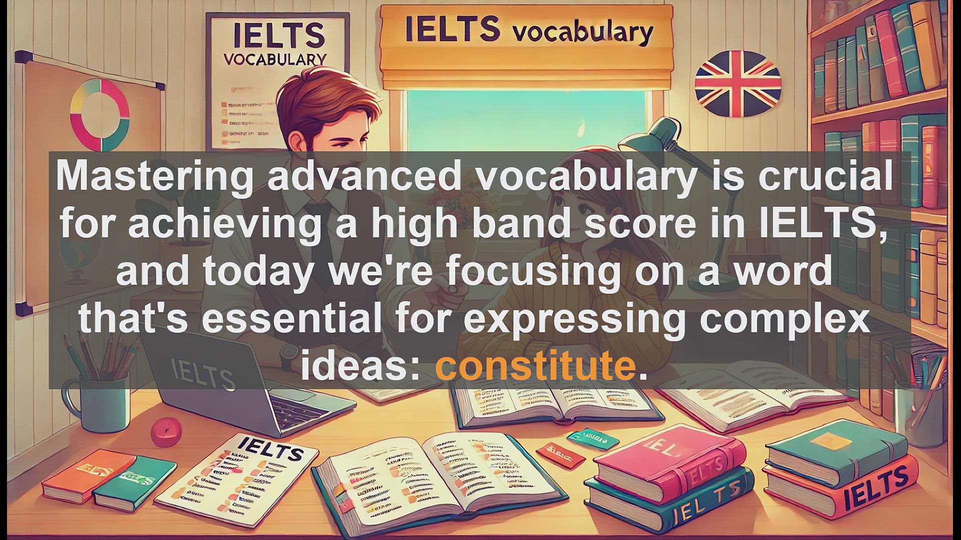 'Video thumbnail for 5000 Must Know IELTS 8.0 Vocabulary - IELTS Vocabulary: How to Use 'Constitute' Effectively'