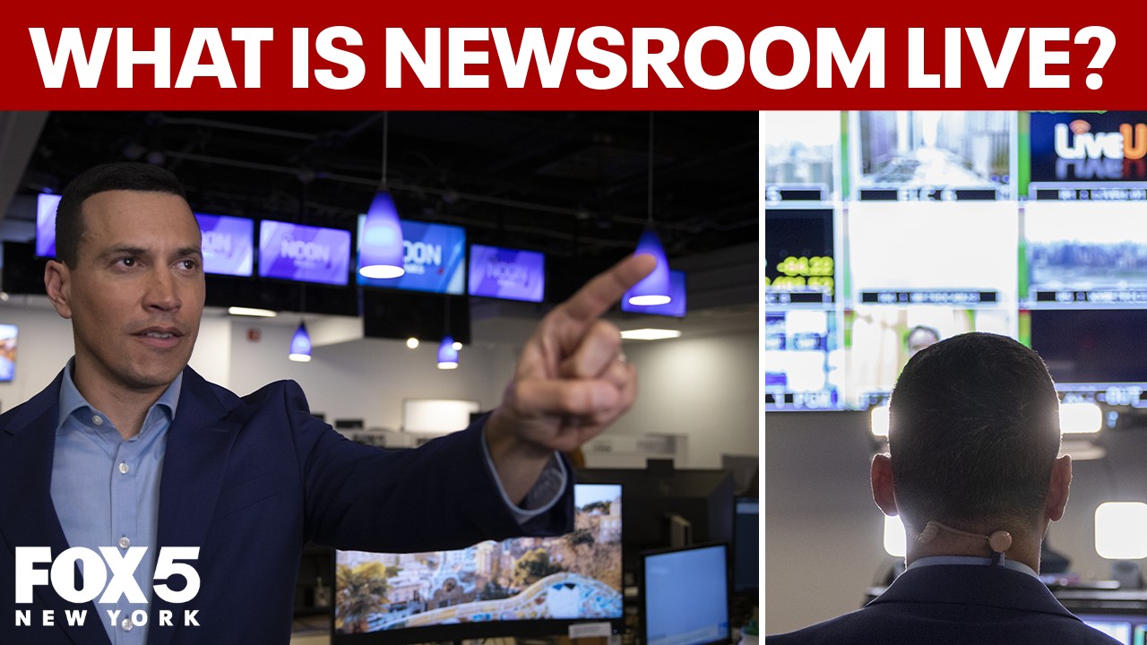 Video thumbnail for What is Newsroom Live? New morning show after Good Day New York