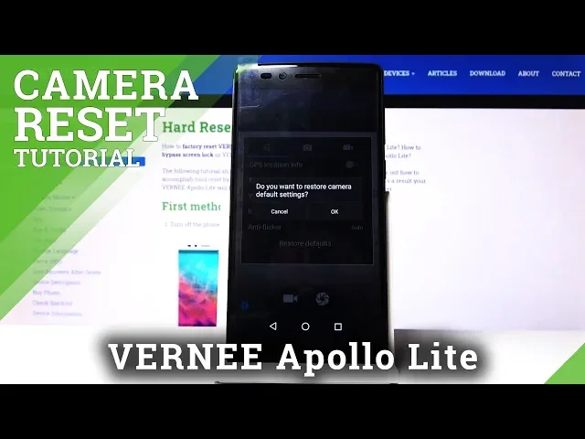 Video thumbnail for How to Reset Camera in Vernee Apollo Lite – Fix Camera Errors