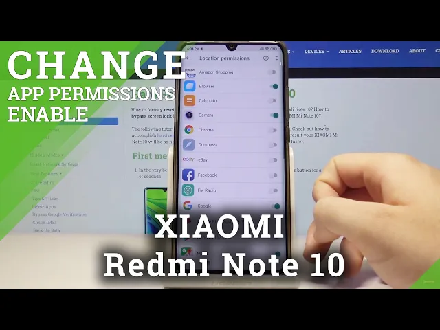 Video thumbnail for How to Change App Permissions in XIAOMI Mi Note 10 – Manage App Permissions