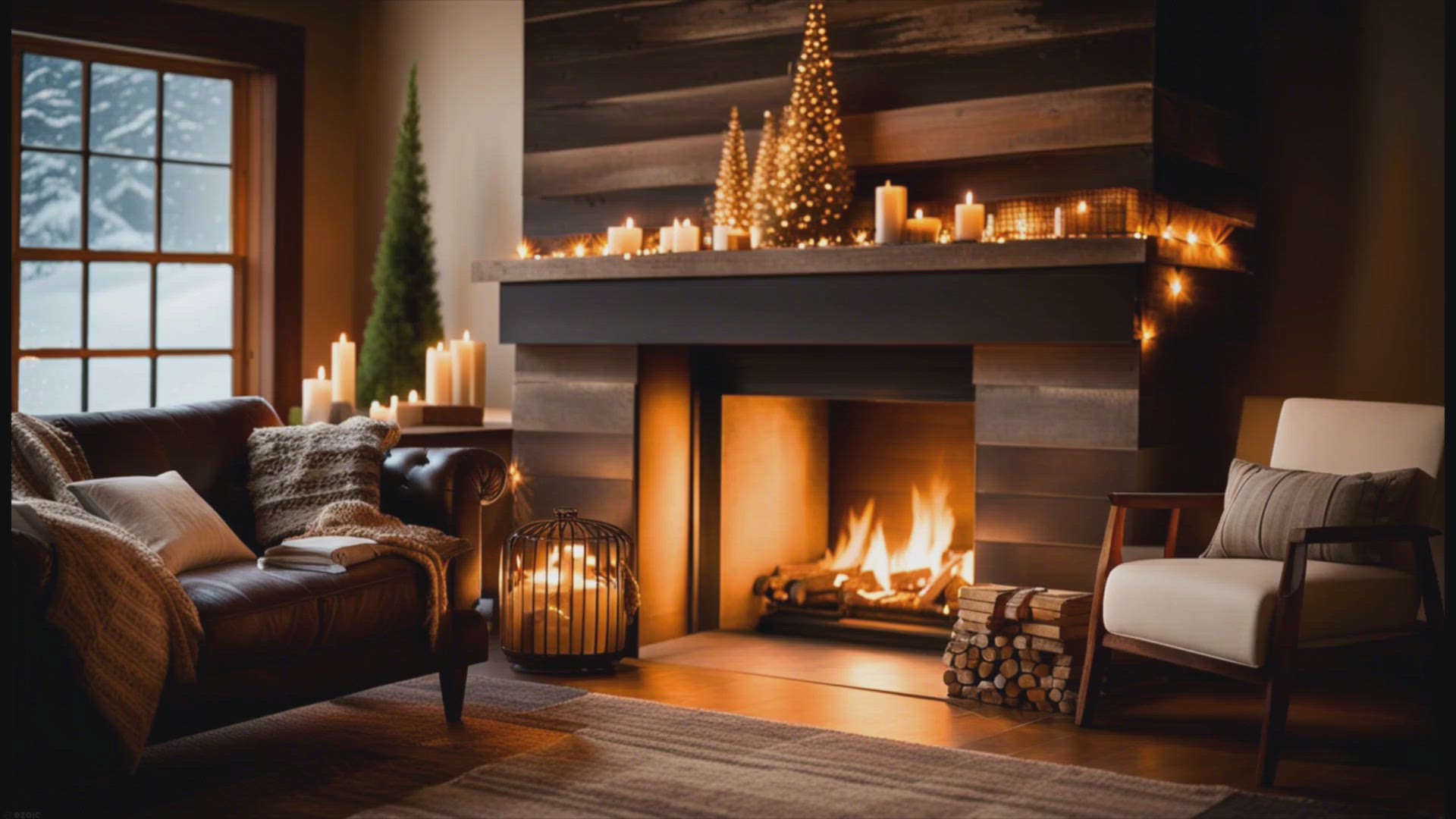 'Video thumbnail for 20 Creative Winter Fireplace Ideas: Transform Your Space into a Cozy Haven'
