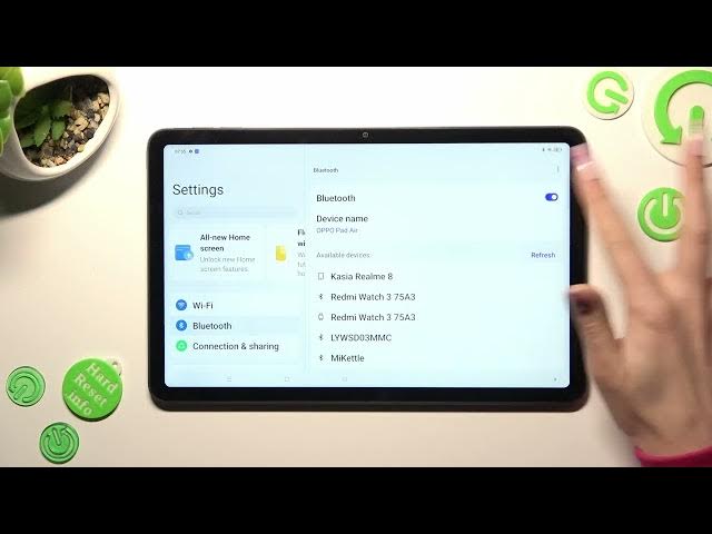 Video thumbnail for How to Connect Bluetooth Device on Oppo Pad Air - Pair New Device