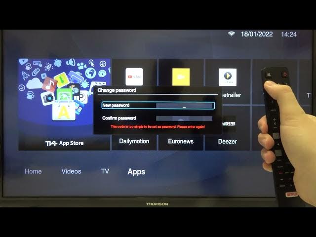 Video thumbnail for How to Change Lock Password in THOMSON Smart LED TV?