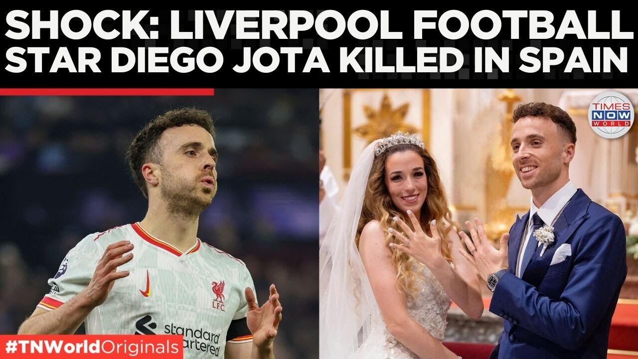 Video thumbnail for Liverpool’s Jota Dies Weeks After Wedding In a Car Crash in Spain!