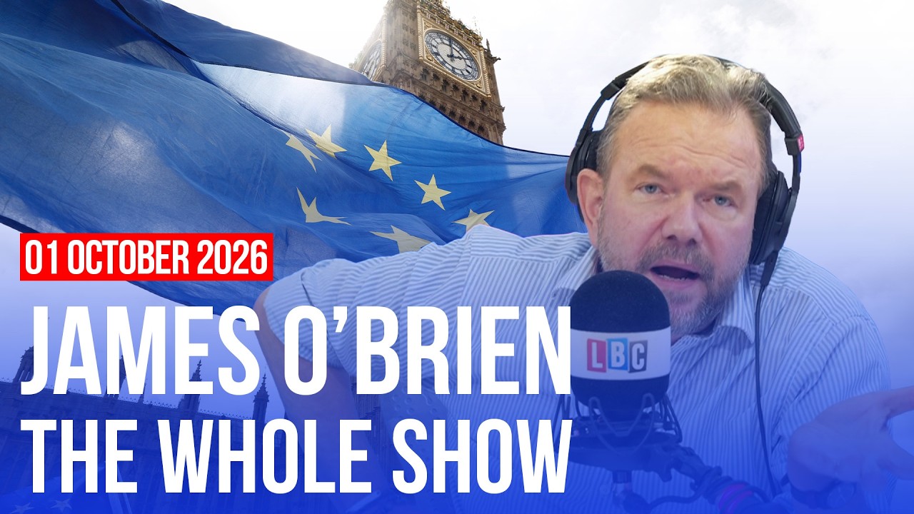 Video thumbnail for 'Andy Burnham recognises how foolish Brexit was' | James O'Brien - The Whole Show