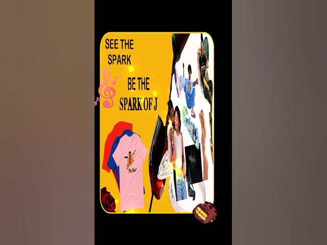 Video thumbnail for Spark⚡️ of J #pledgers t-shirt Special #feature for customers on our website- #topsounds #music