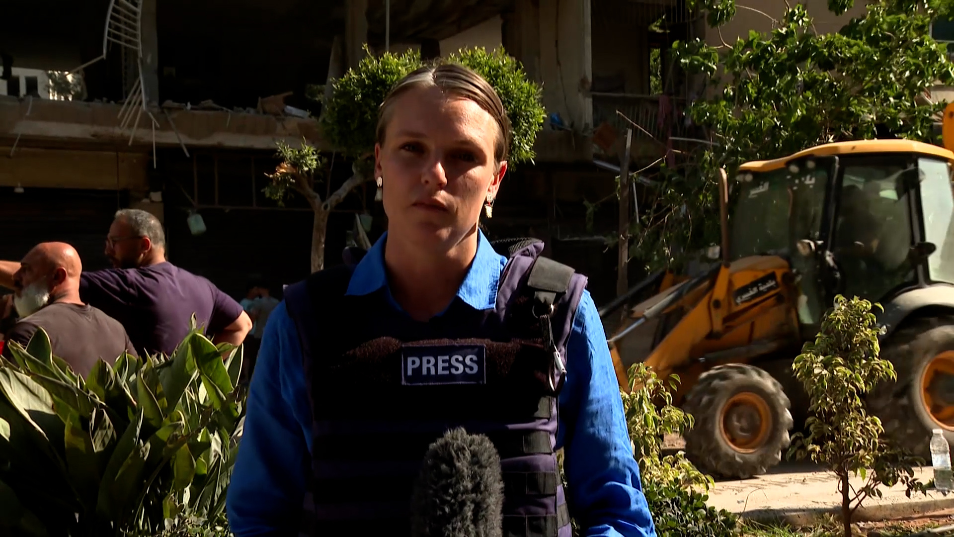 Video thumbnail for Al Jazeera reports from Israeli attack site in southern Beirut