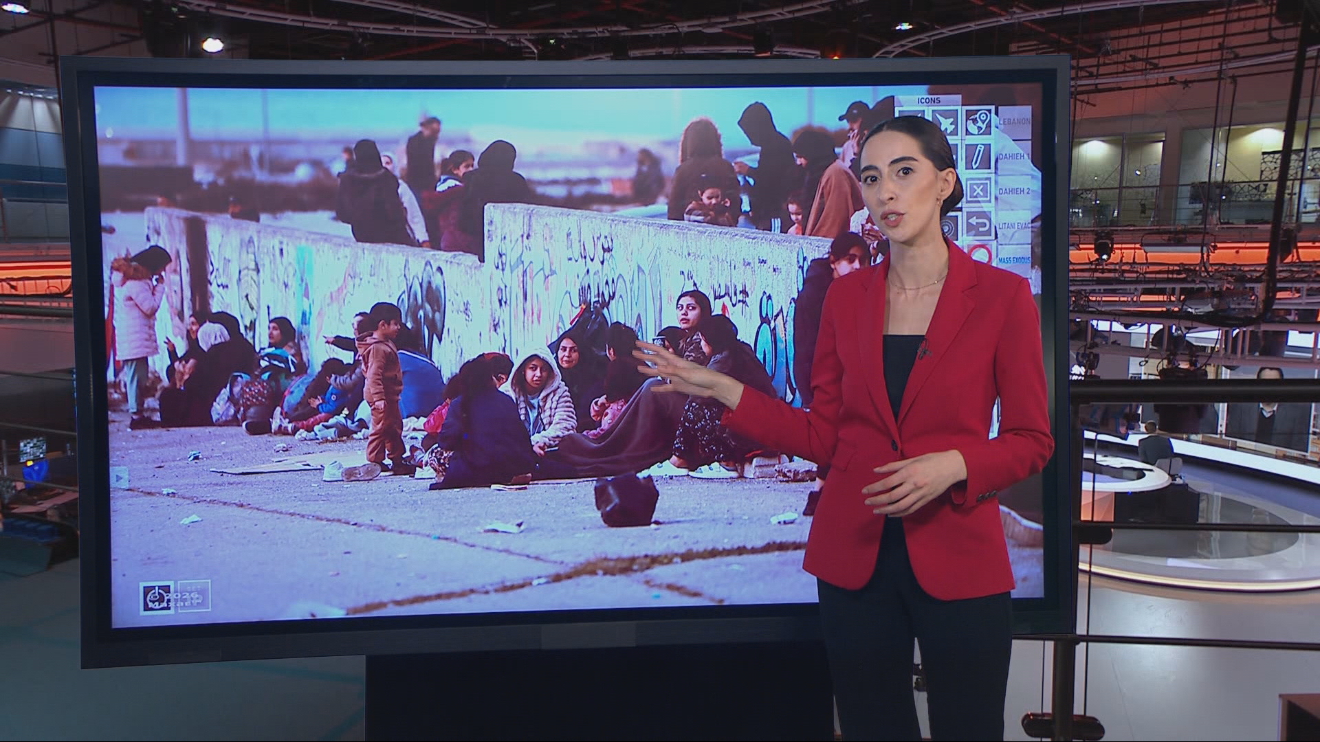 Video thumbnail for Lebanon under fire: Mass displacement as Israel escalates attacks