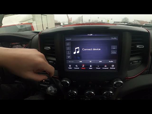 Video thumbnail for How to Manage Media Player in Dodge RAM REBEL 1500 II ( 2019 - now ) | Adjust Sound Settings