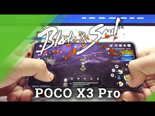 Video thumbnail for Game Blade and Soul Revolution on XIAOMI Poco X3 Pro | Snapdragon 860 | 6GB RAM | Gameplay