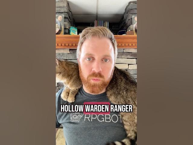 Video thumbnail for Hollow Warden Ranger for #dnd in #unearthedarcana is absolutely insane!