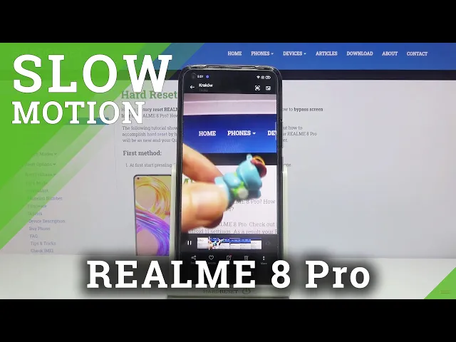 Video thumbnail for How to Record in Slow Motion in Realme 8 Pro – Record Slowed Down Videos