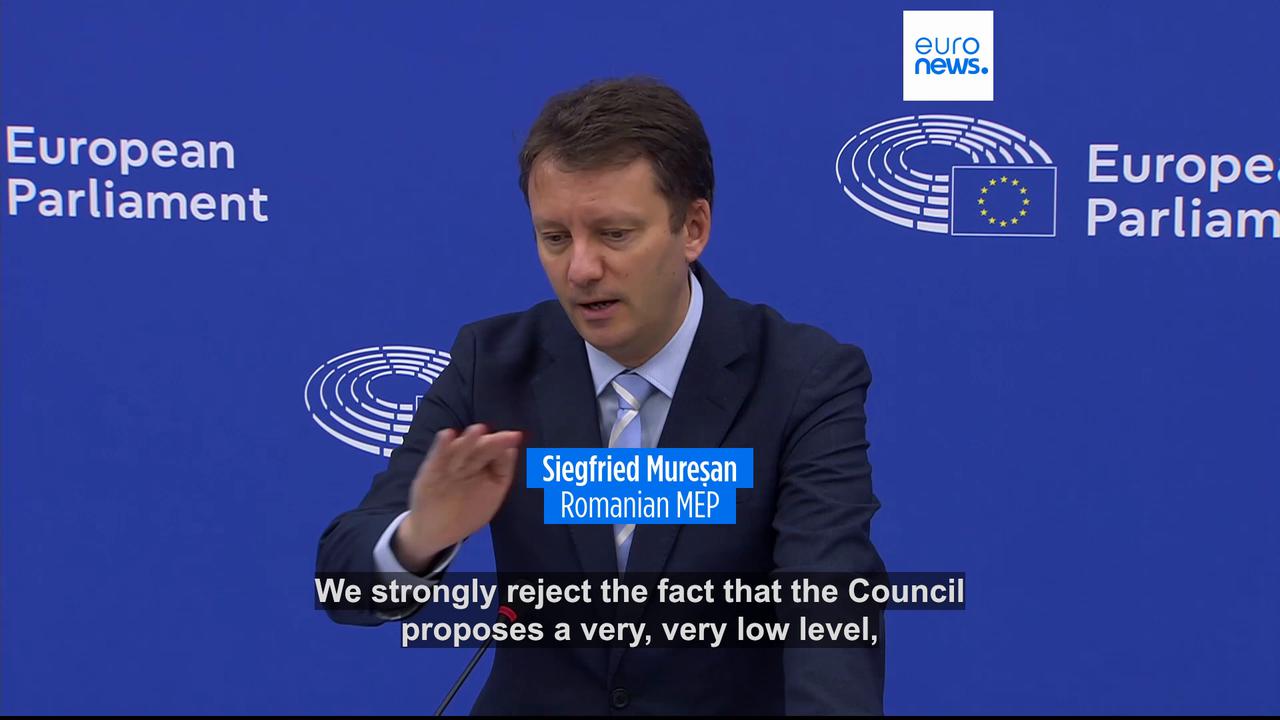 Video thumbnail for EU Parliament rejects member states’ first draft of long-term budget