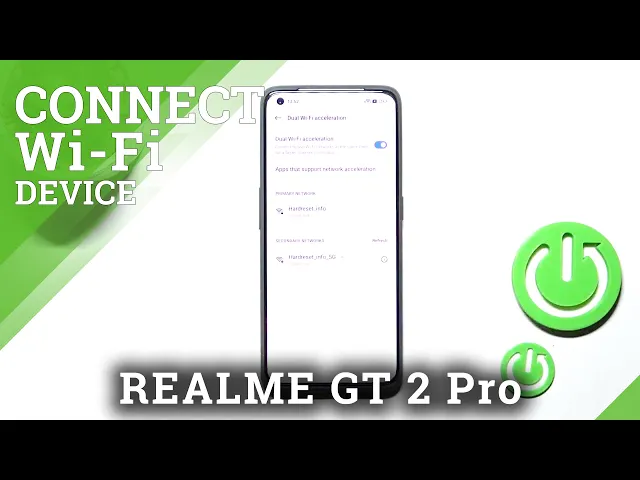 Video thumbnail for How to activate Dual Band Wi-Fi on Realme GT 2 Pro / Boost your Wi-Fi connection on Realme GT 2 Pro
