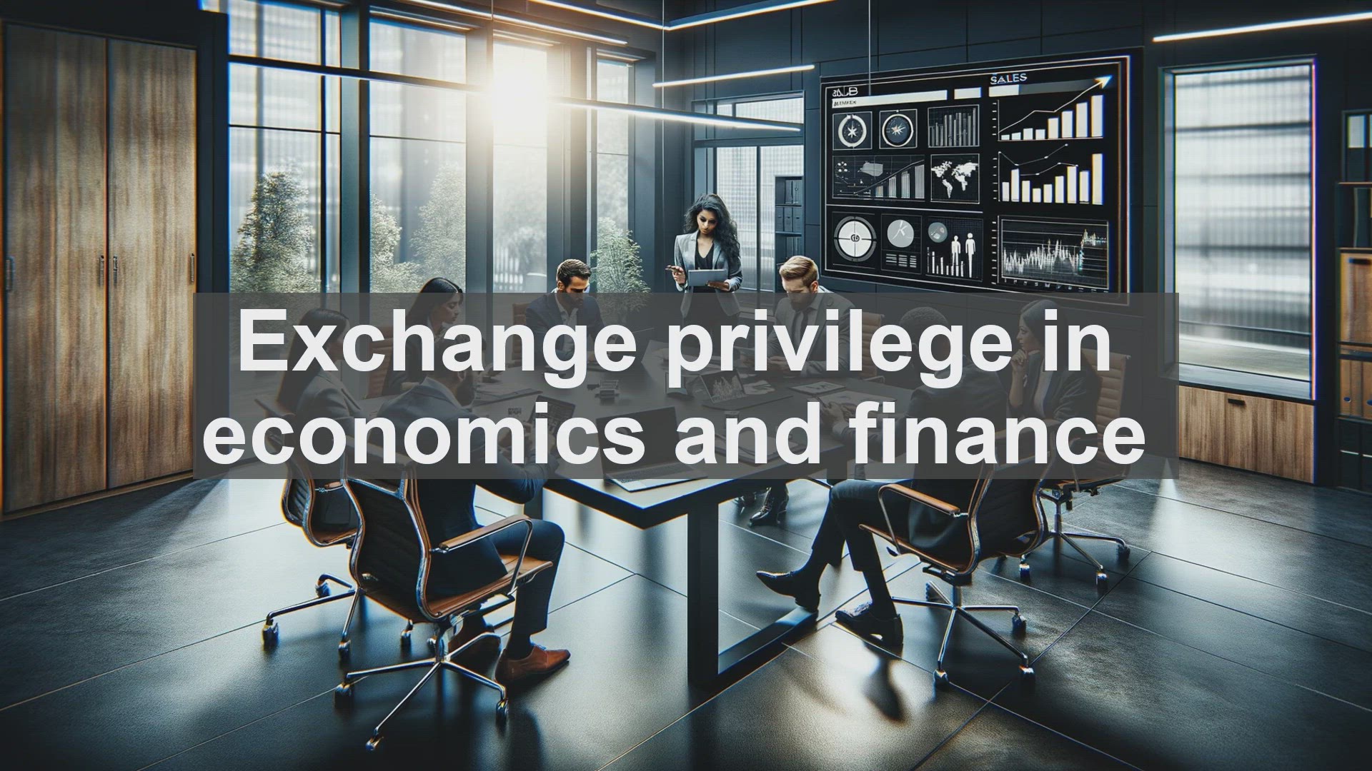 'Video thumbnail for Exchange privilege in economics and finance'