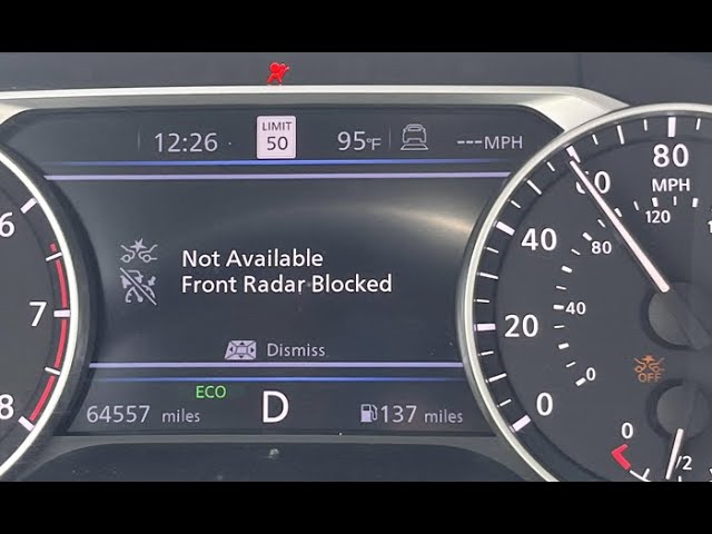 Video thumbnail for Nissan Sentra — “Front Radar Obstruction” Quick Fix
