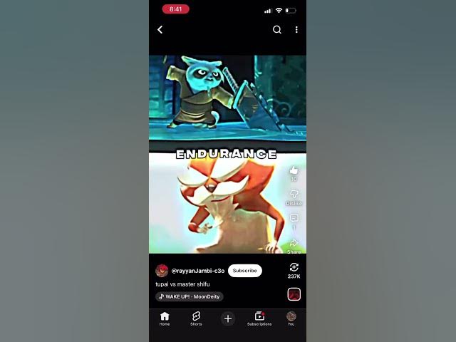 Video thumbnail for Master Shifu vs Tupai | @patrickbell7035