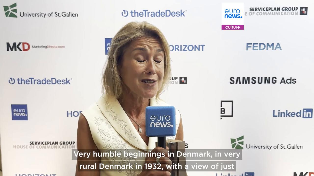 Video thumbnail for LEGO's Julia Goldin named first-ever European CMO of the Year at Cannes Lions