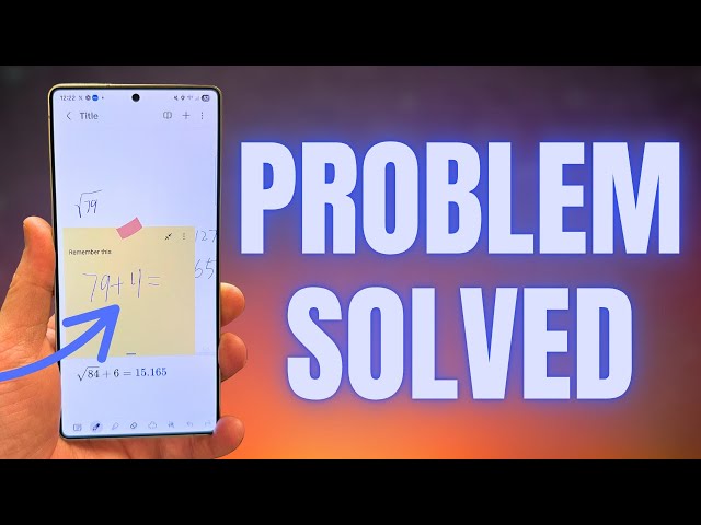 Video thumbnail for Massive Samsung Update Solves Real Problems On Galaxy Smartphones