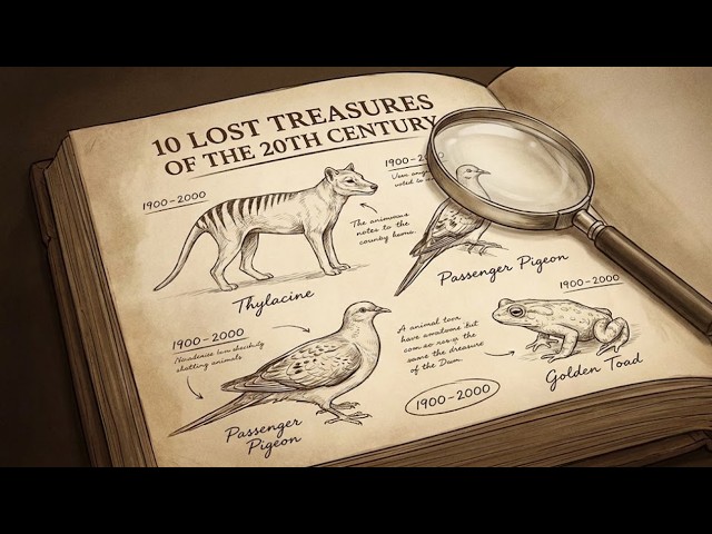 Video thumbnail for Ten Species Lost in the 20th Century || Extinct Species 1900-2000 A Visual Journey