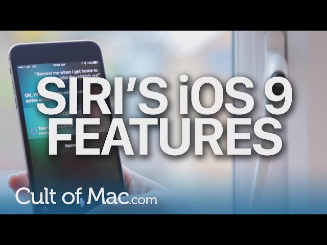 Video thumbnail for iOS 9 Siri Features | What's New?