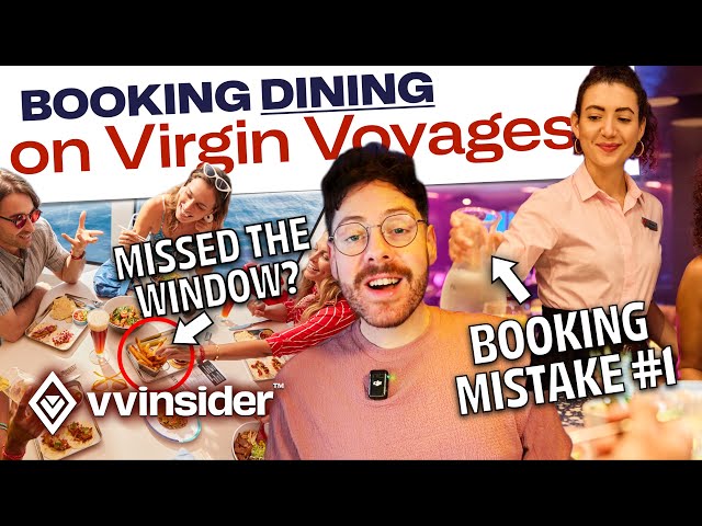 Video thumbnail for Virgin Voyages Dining: The Booking Mistake Costing You Your Dream Table