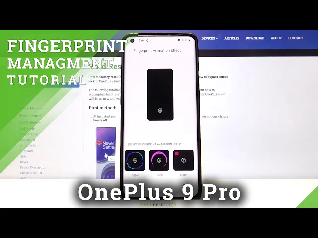 Video thumbnail for How to Change Fingerprint Animation in OnePlus 9 Pro – Adjust Fingerprint Sensor Animation