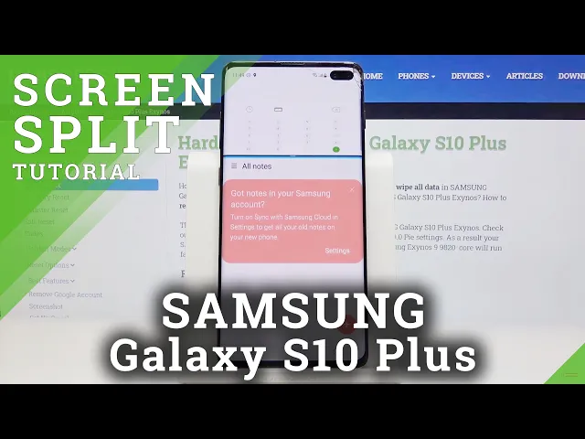 Video thumbnail for How to Use Split Screen in Samsung Galaxy S10 Plus - Dual Apps Feature