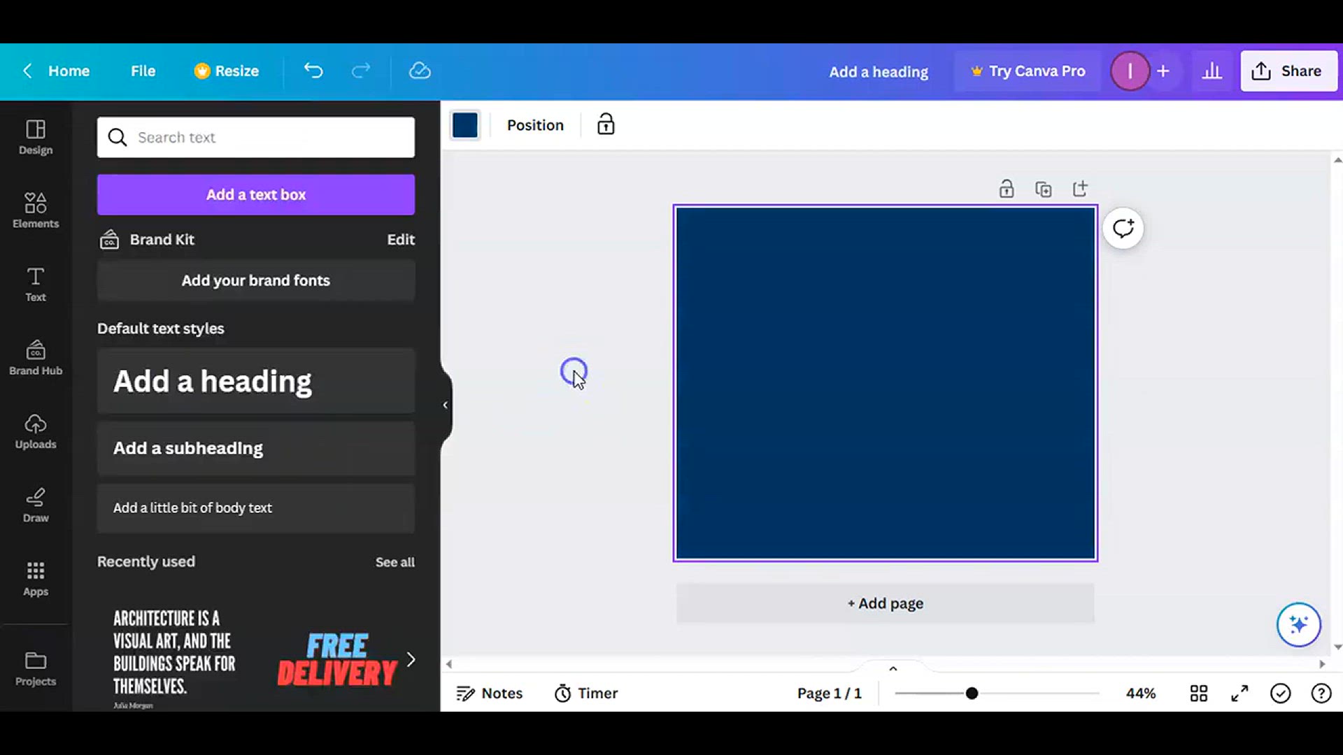 'Video thumbnail for Overlapping Text Effect in Canva l Easy canva l Canva Tutorial'