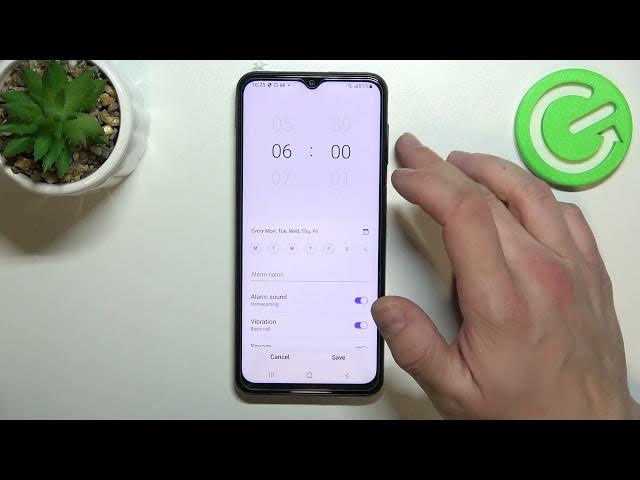 Video thumbnail for Samsung Galaxy F23 - How To Change Alarm Sounds