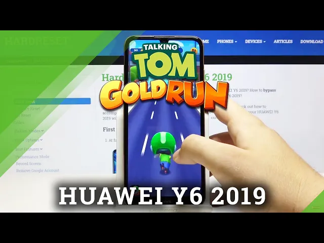 Video thumbnail for Talking Tom Gold Run on Huawei Y6 2019 – Quality Check Up