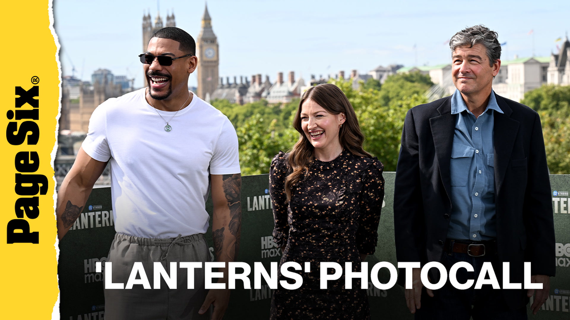 Video thumbnail for 'Lanterns' stars Kyle Chandler, Aaron Pierre, and more attend London event