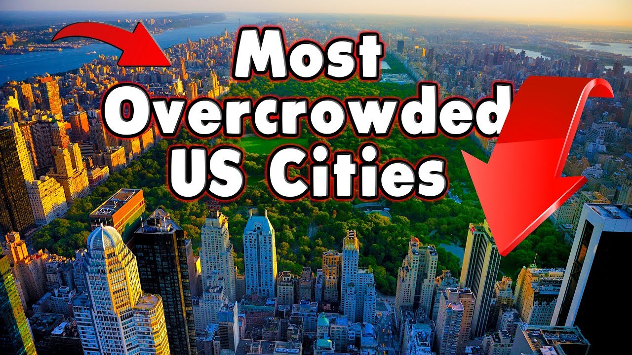Video thumbnail for Top 10 Most Overcrowded Cities In The United States