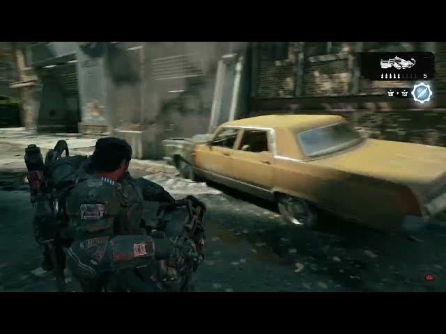 Video thumbnail for Gears of War: E-Day - Act 2 Chapter 2: Slay Boomer and Drones - Pendulum Wars Victory Flag Location