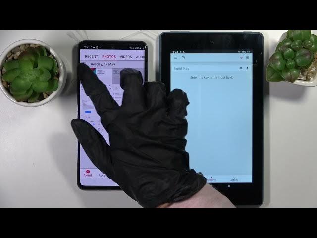 Video thumbnail for How to Move Data from Samsung Device to Amazon Fire 7 - Send Anywhere App