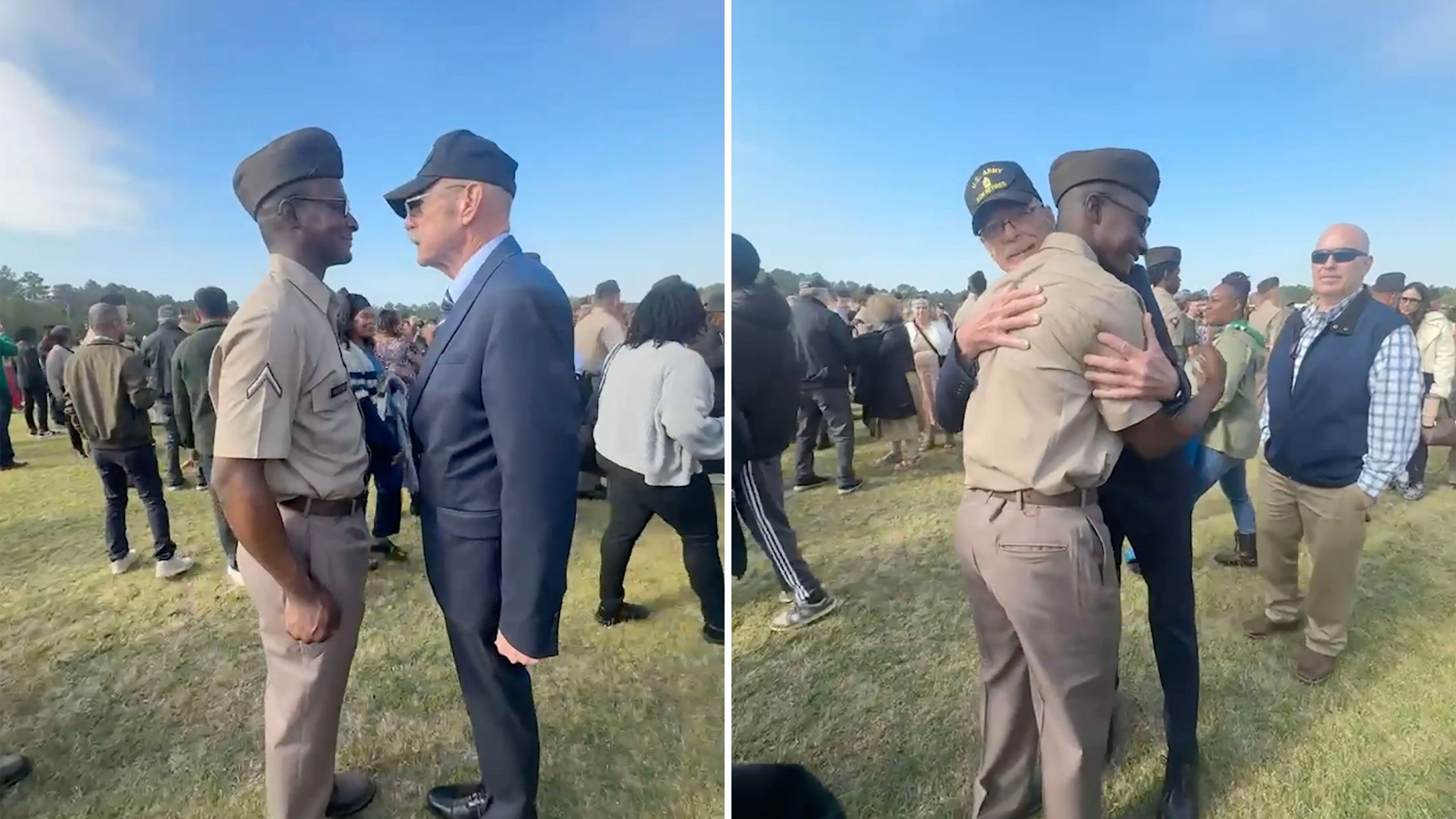 Video thumbnail for Sergeant Major Grandpa Who Inspired Grandson Gives Inspiring Speech Before Tap Out