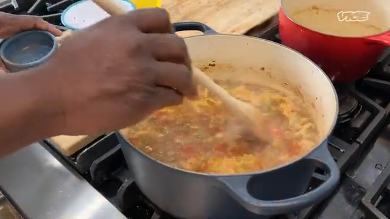 Video thumbnail for Rodney Scott’s Chicken Perloo with Carolina Gold Rice | How To At Home