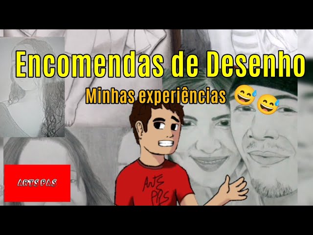 Video thumbnail for ENCOMENDAS DE DESENHO minhas experiências e opiniões e dicas  | artspas