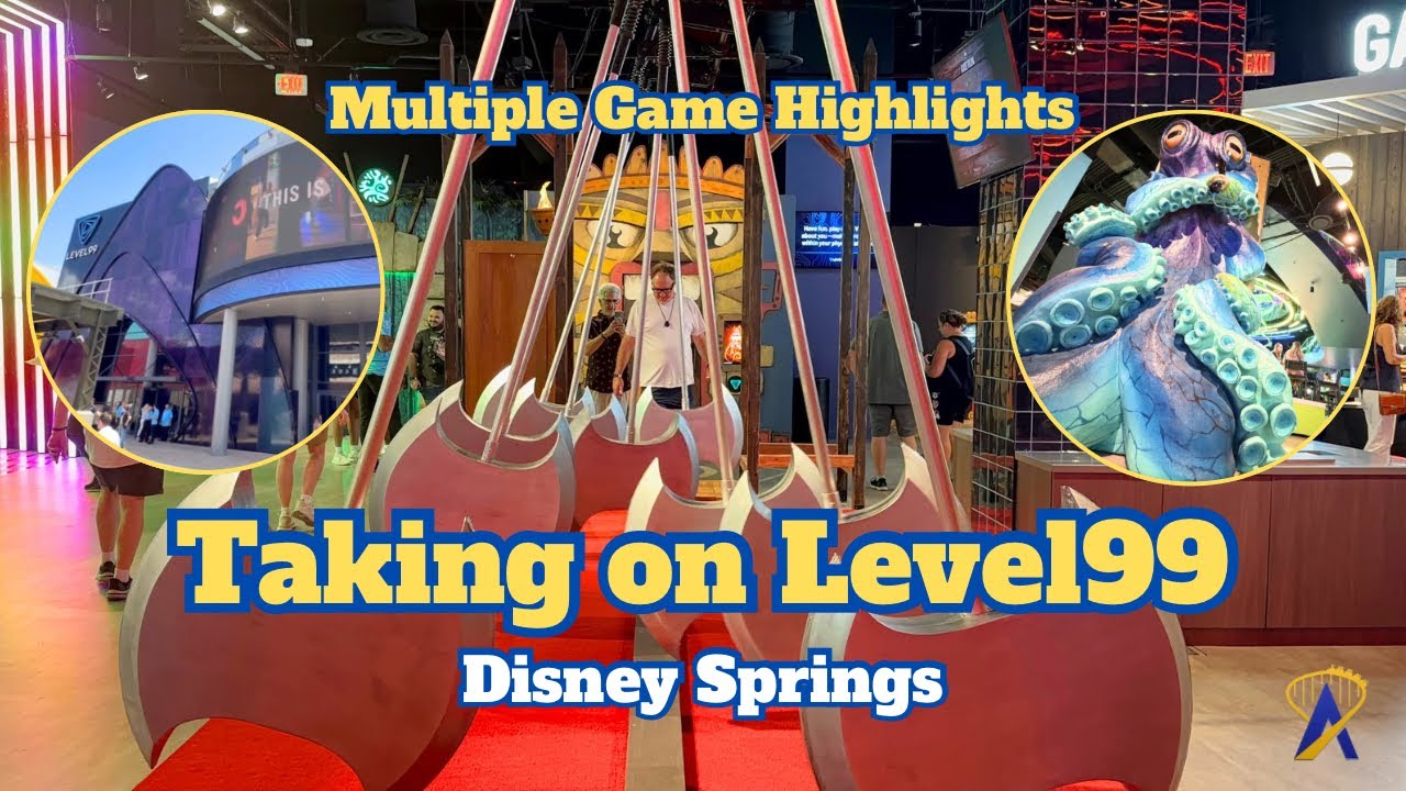 Video thumbnail for Leveling Up at Disney Springs: First Look & Playtest at Level99