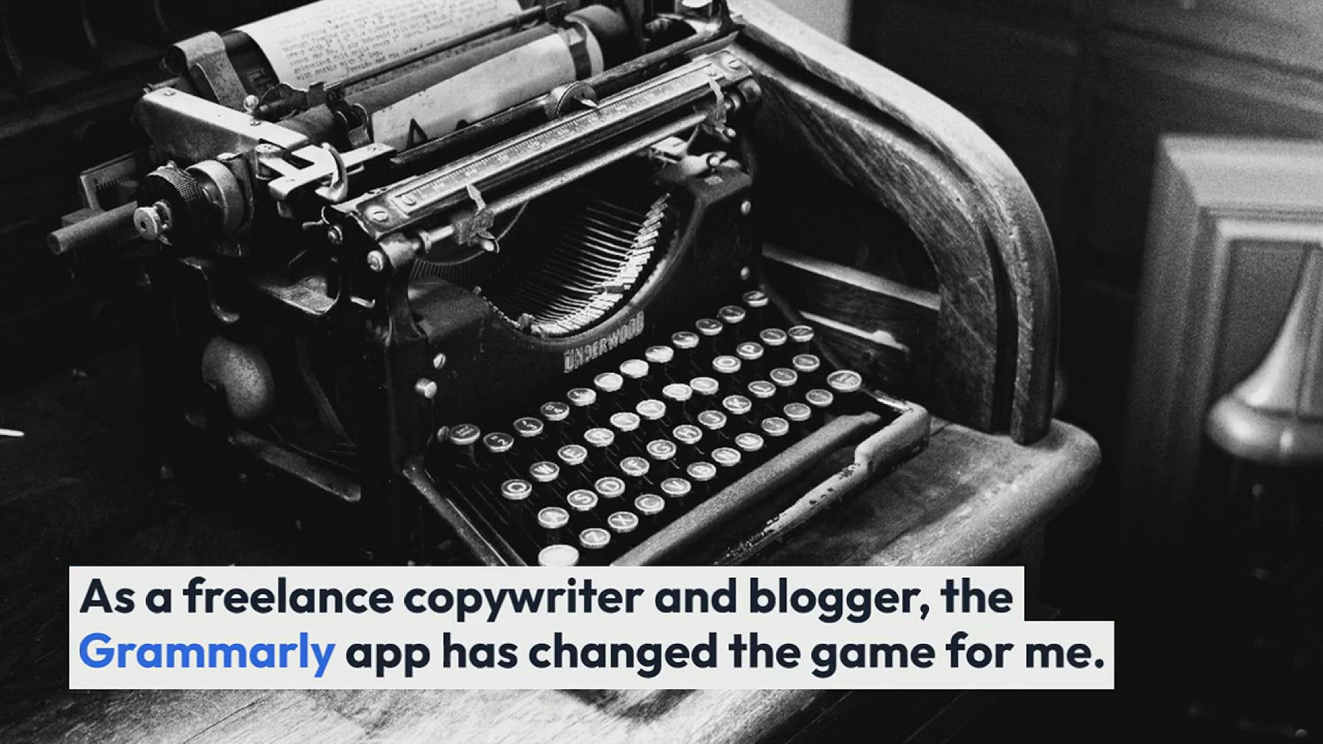 'Video thumbnail for Grammarly: Review For Freelance Writers & Bloggers'