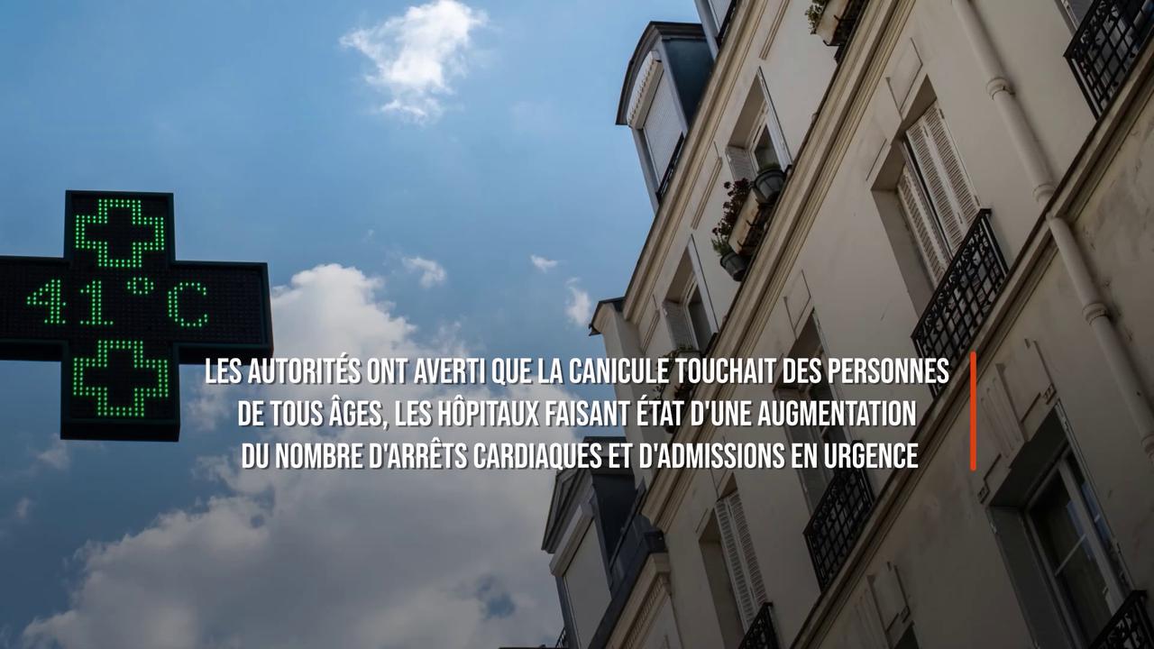 Video thumbnail for Paris restreint la vente d'alcool alors que la vague de chaleur s'intensifie en Europe.