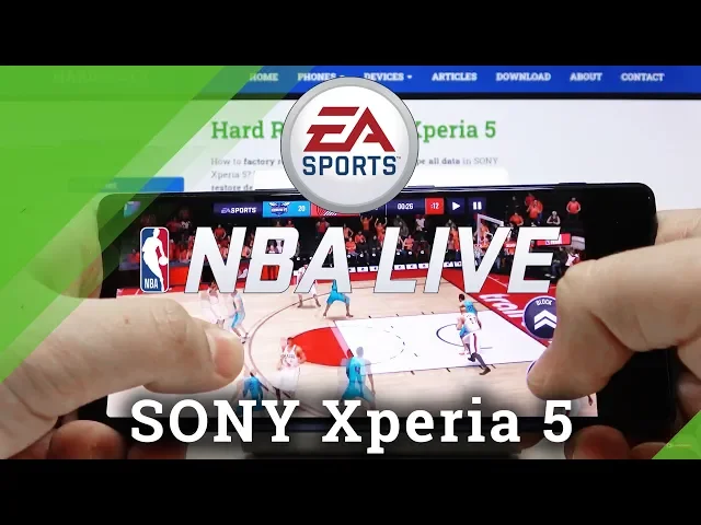 Video thumbnail for NBA 2K Live on SONY Xperia 5 – Performance Test